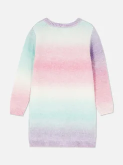 Vestido De Punto Con Unicornio Y Pantis A Juego