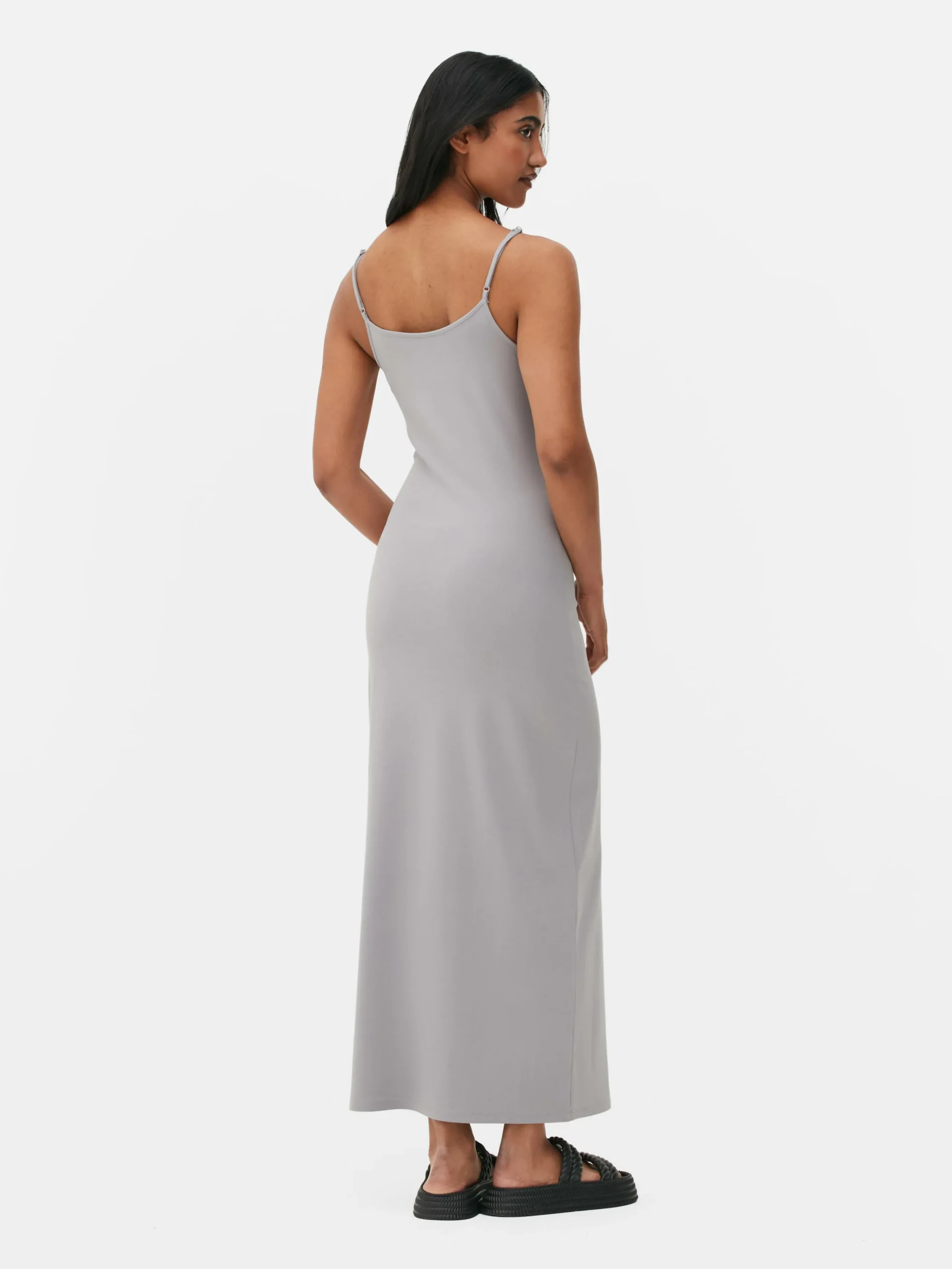 Vestido De Tirantes Tipo Combinación