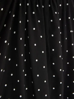 Vestido Estampado Con Tirantes Finos