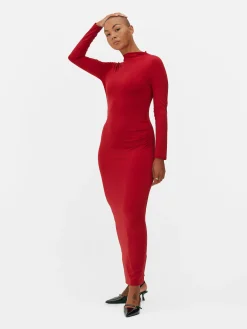 Vestido Largo De Punto Beetlejuice X Colleen Atwood