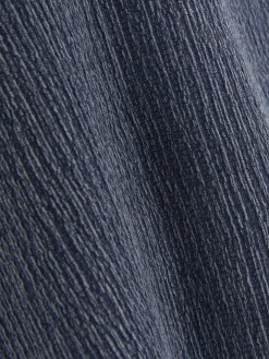 Vestido Texturizado Con Lazo