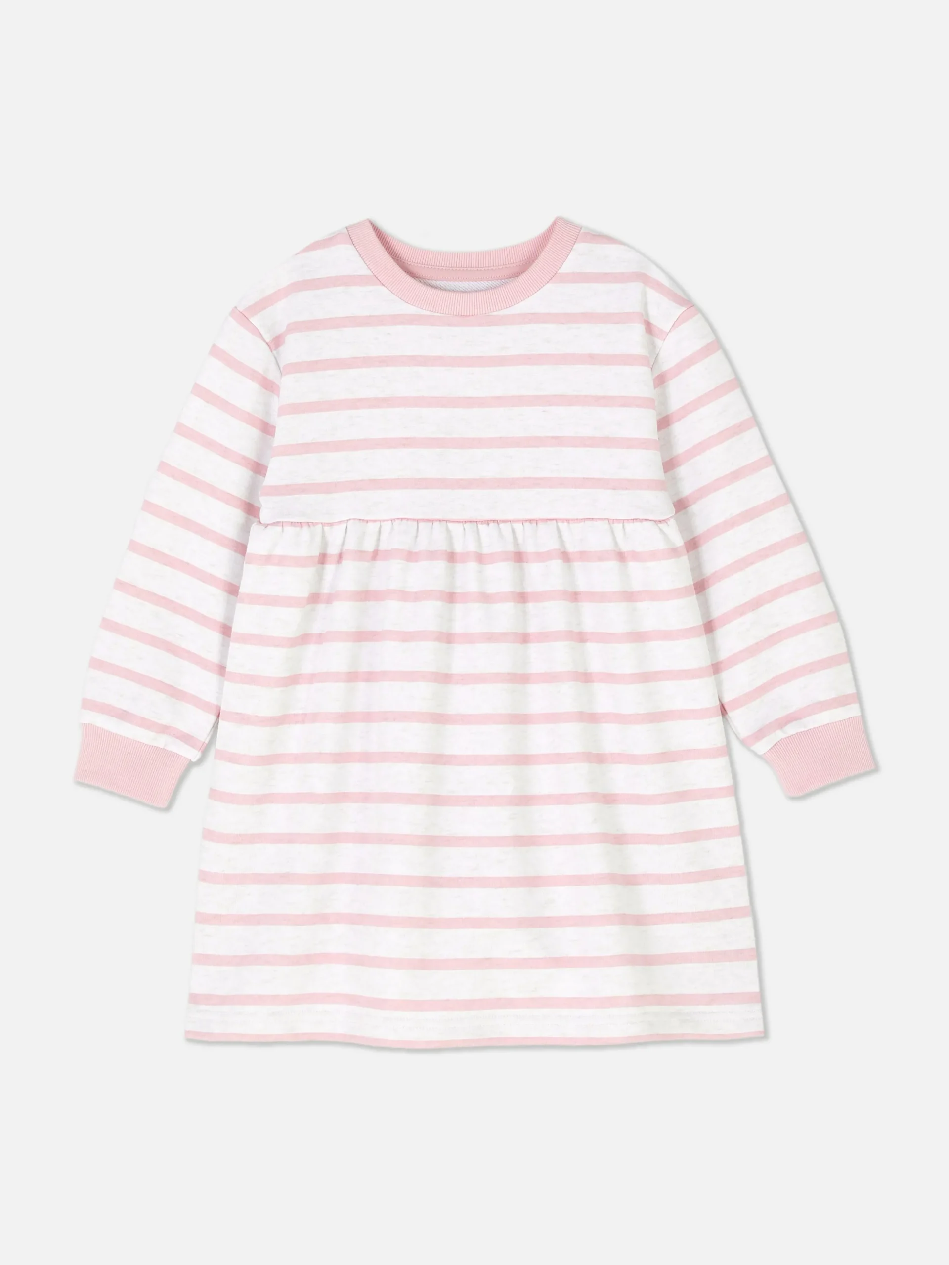 Vestido Tipo Jersey A Rayas