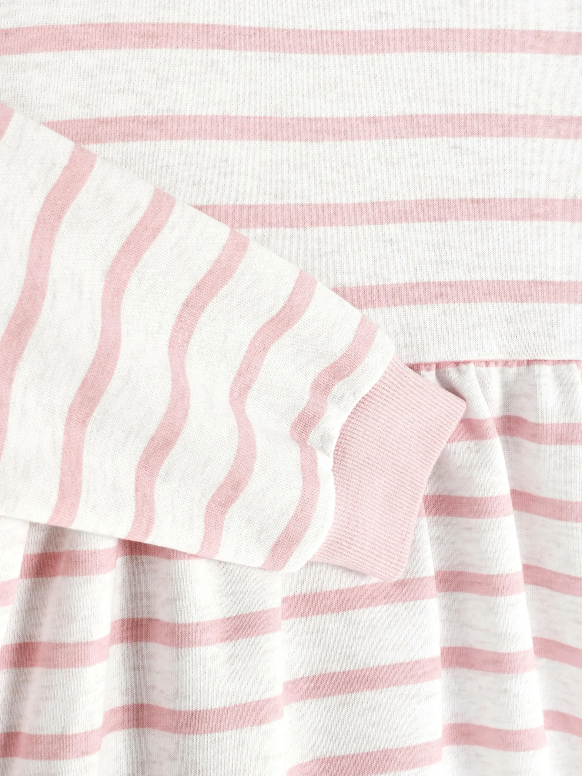 Vestido Tipo Jersey A Rayas