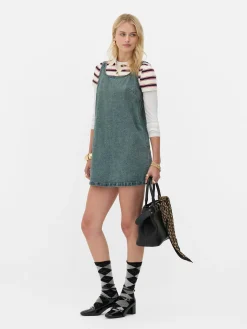 Vestido Vaquero Corto De Rita Ora