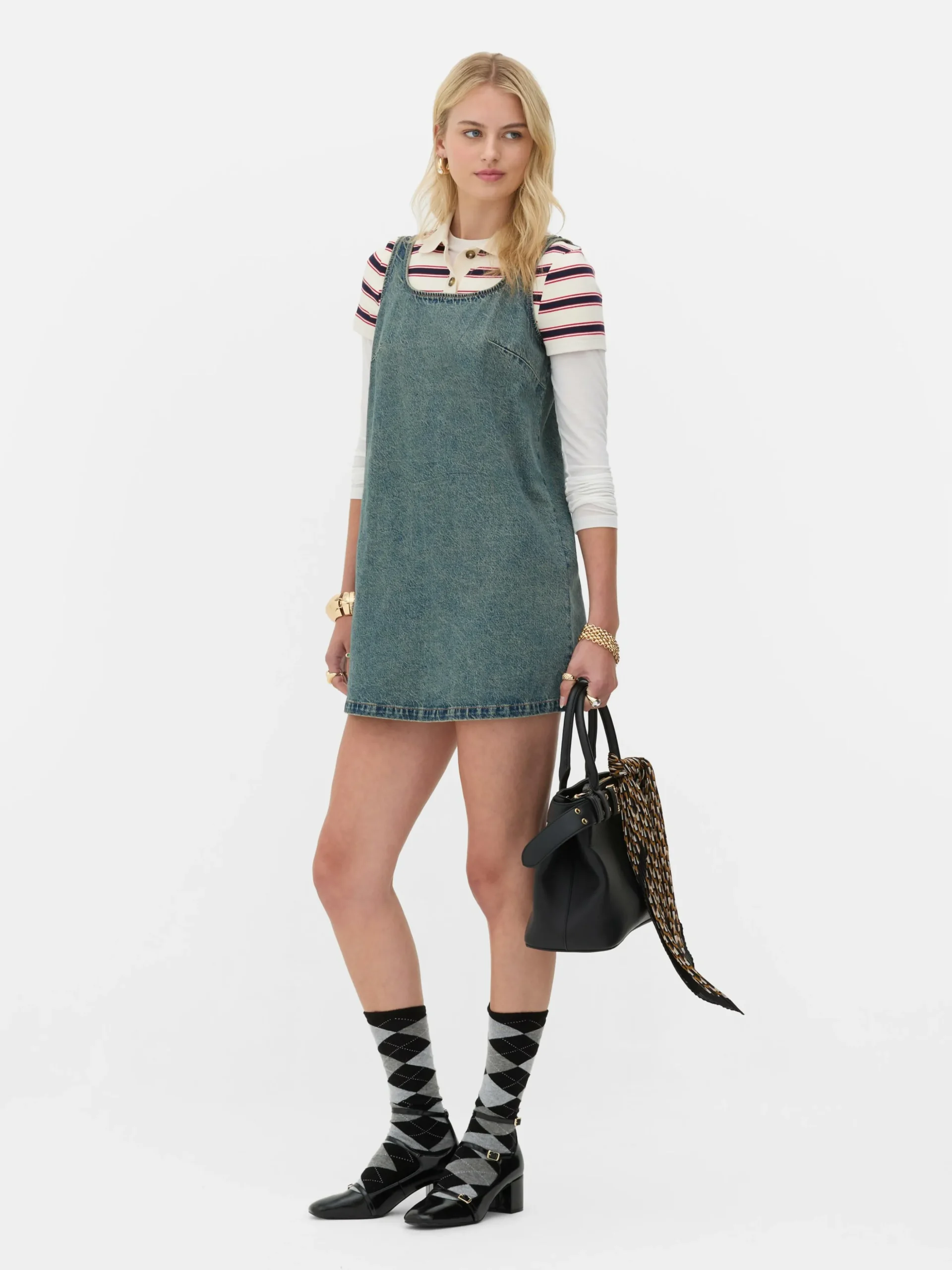 Vestido Vaquero Corto De Rita Ora