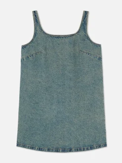 Vestido Vaquero Corto De Rita Ora