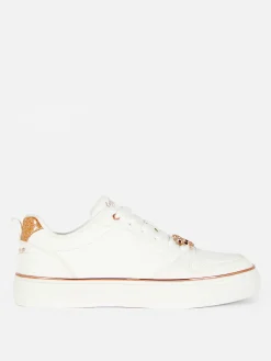 Zapatillas Bajas Con Purpurina De Disney