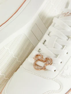 Zapatillas Bajas Con Purpurina De Disney