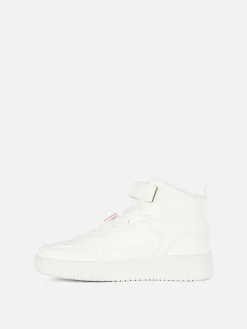 Zapatillas De Caña Alta Y Adorno De Arcoíris