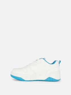 Zapatillas De Caña Baja Con Bloques De Color