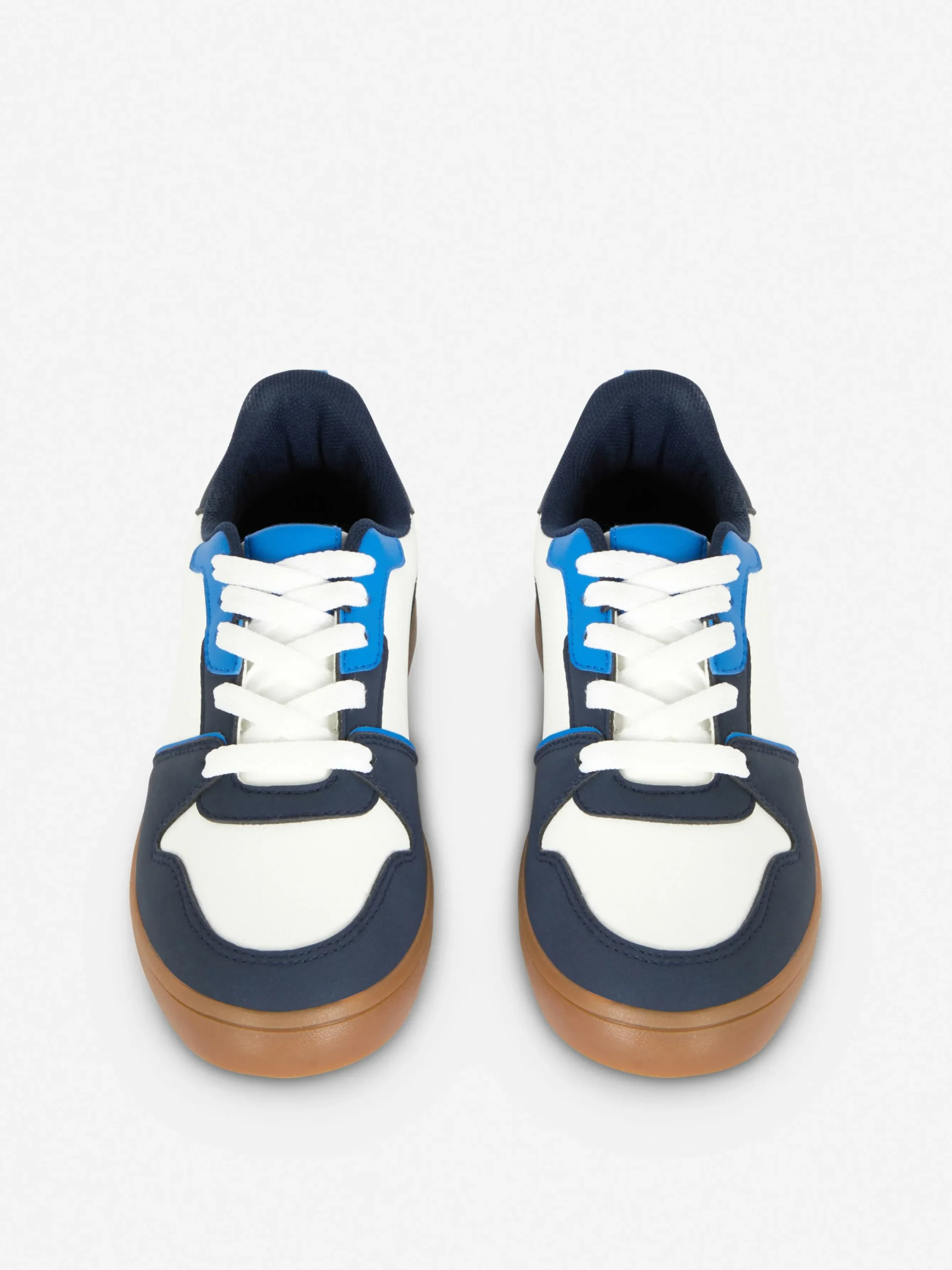 Zapatillas De Caña Baja Con Bloques De Color