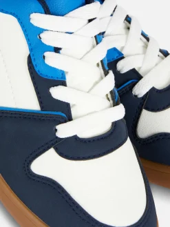 Zapatillas De Caña Baja Con Bloques De Color