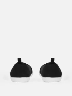 Zapatillas De Lona Sin Cordones