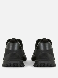 Zapatillas Deportivas Bicolor Con Suela Gruesa