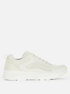 Zapatillas Deportivas Con Suela Gruesa Y Paneles