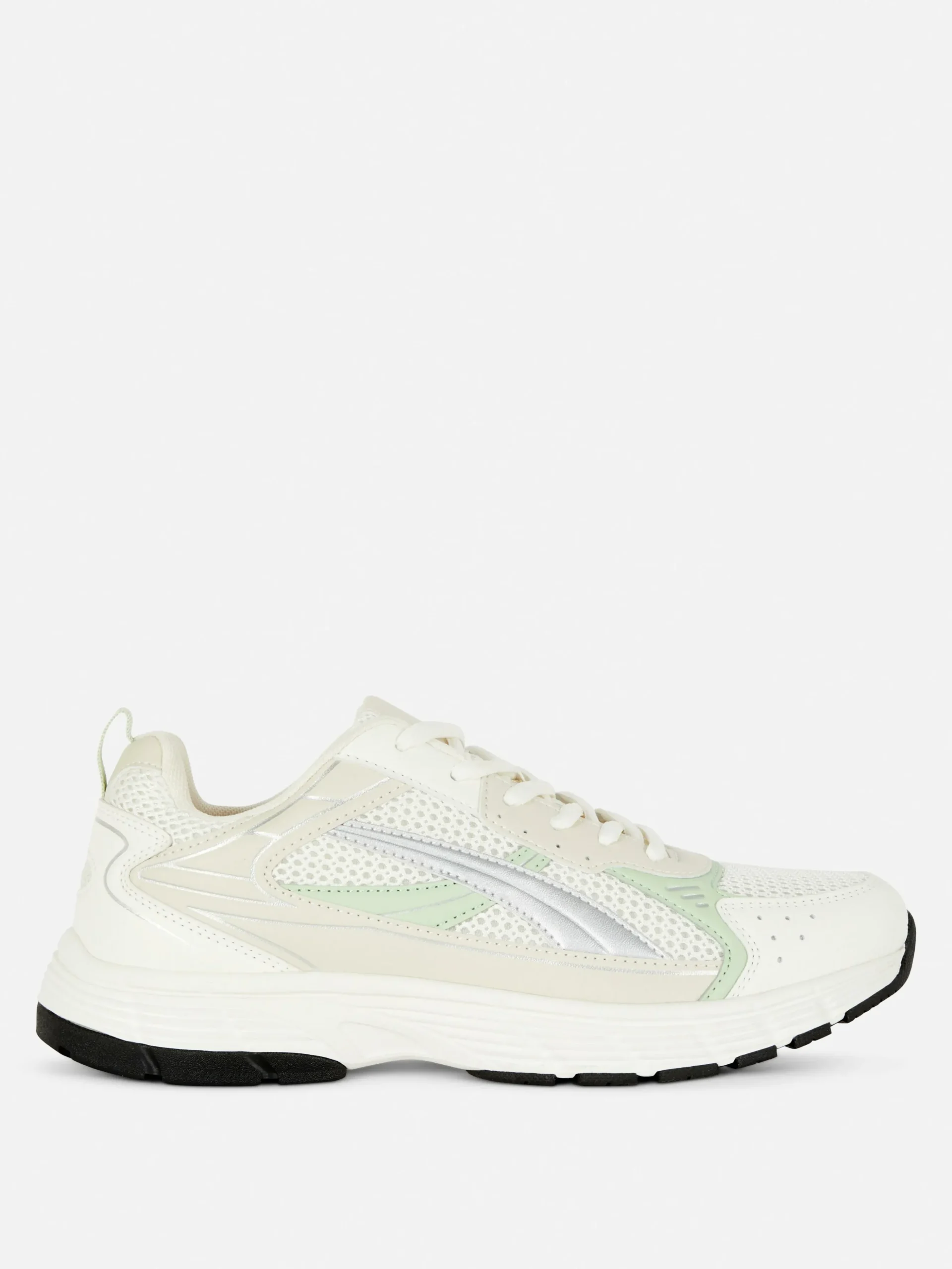 Zapatillas Deportivas Con Panel De Malla