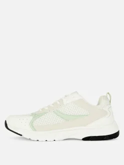 Zapatillas Deportivas Con Panel De Malla