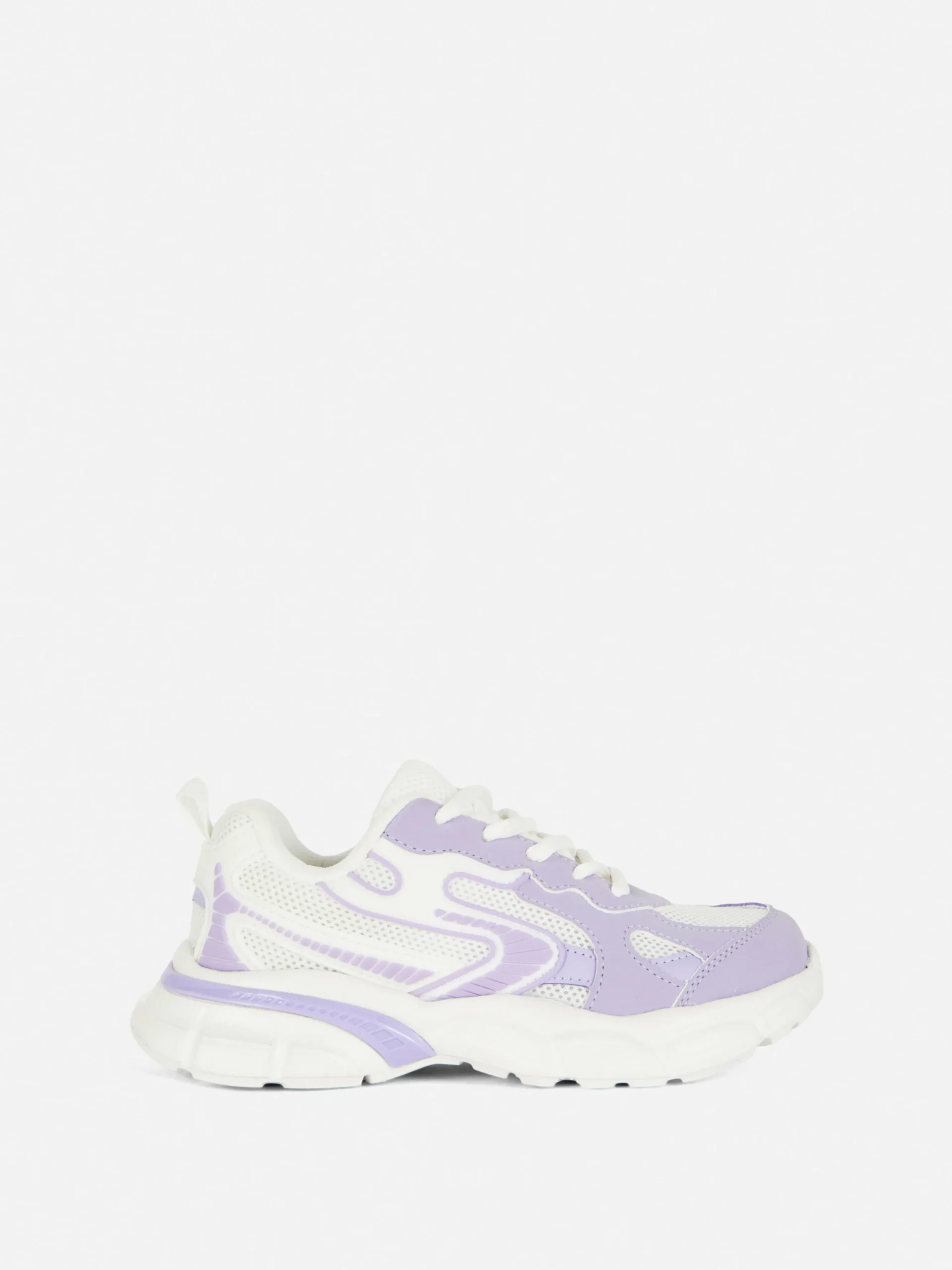 Zapatillas Deportivas Con Suela Gruesa Y Paneles