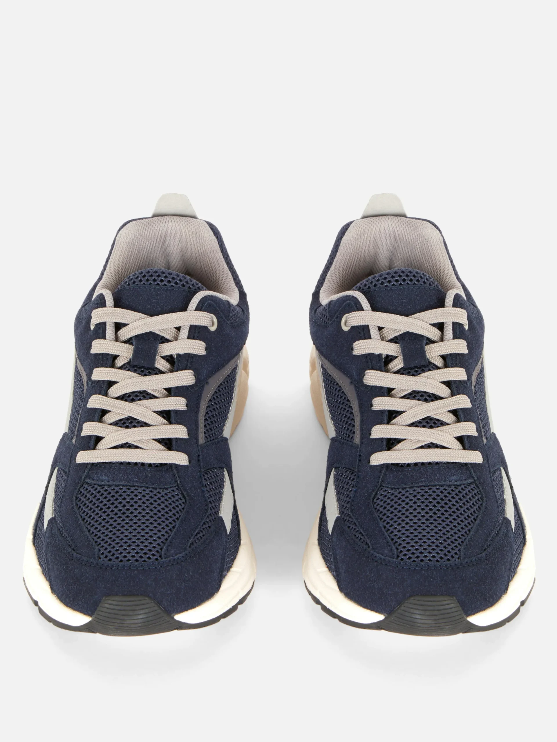 Zapatillas Deportivas Con Panel De Malla