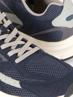 Zapatillas Deportivas Con Panel De Malla