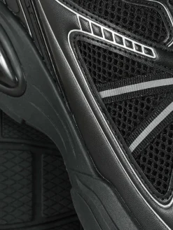 Zapatillas Deportivas De Caña Baja Con Paneles