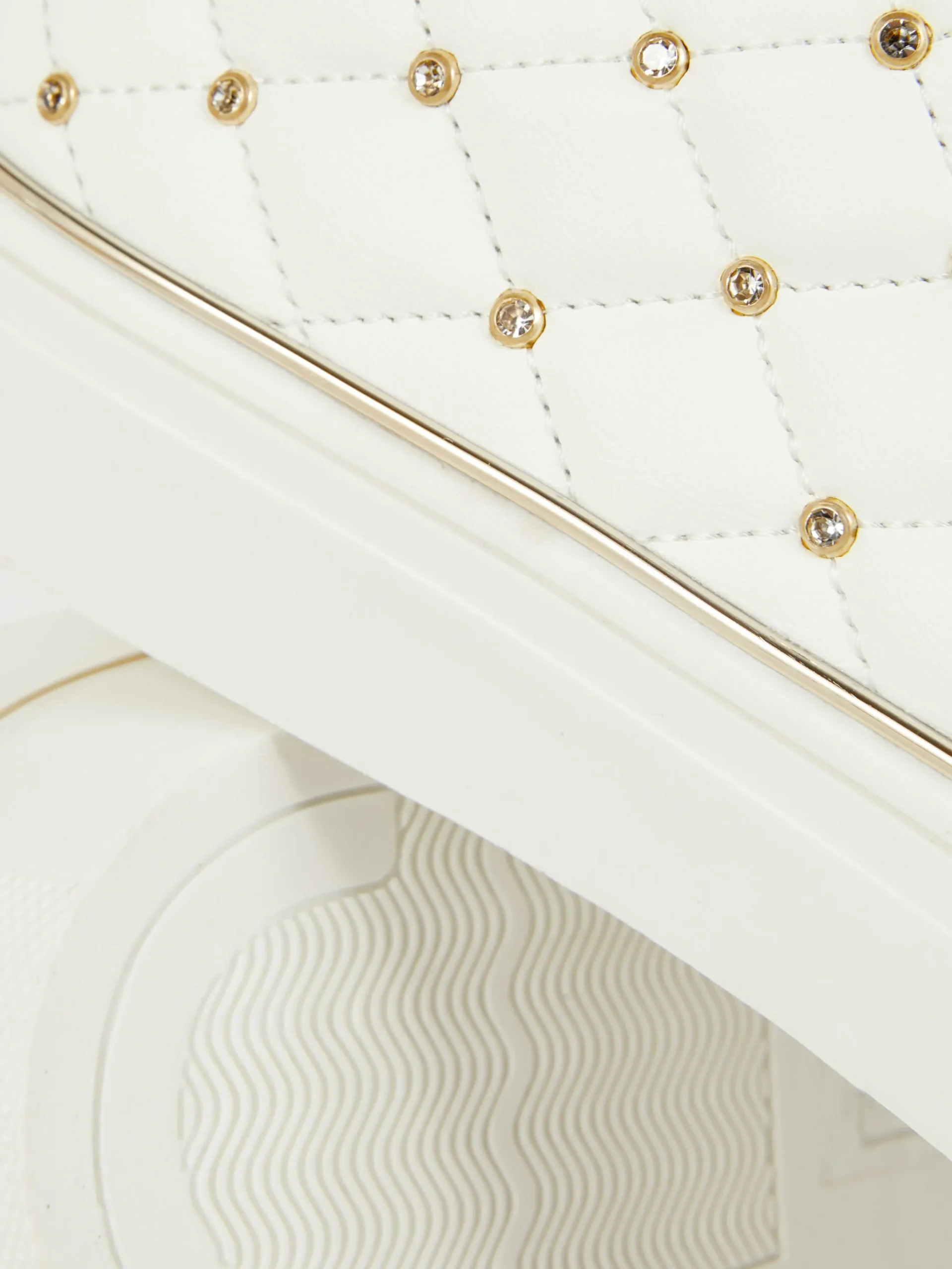 Zapatillas Gruesas Con Tachuelas De Strass