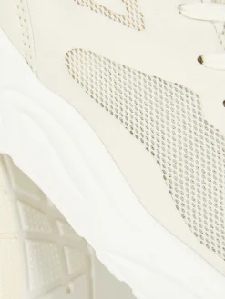 Zapatillas Gruesas De Caña Baja Con Paneles