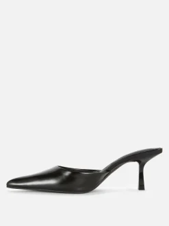 Zapatos De Tacón De Chupete Con Puntera Puntiaguda