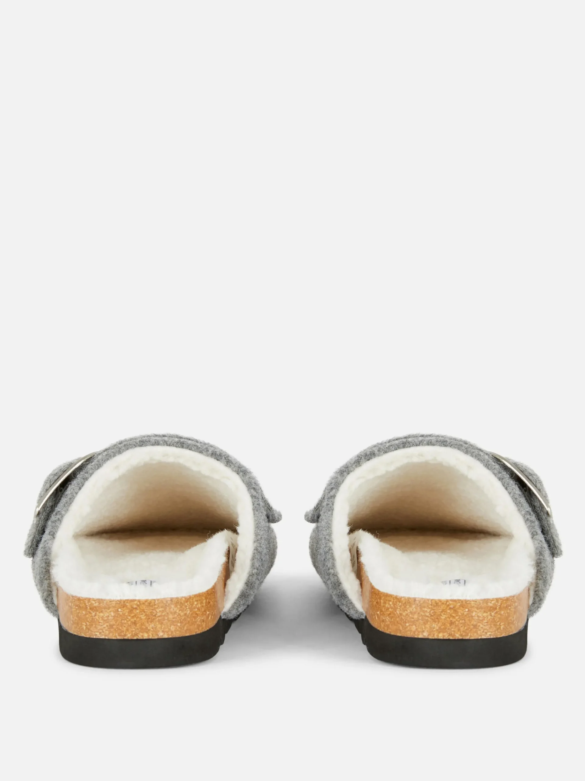 Zuecos Destalonados De Fieltro