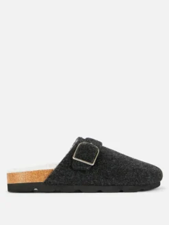 Zuecos Destalonados De Fieltro