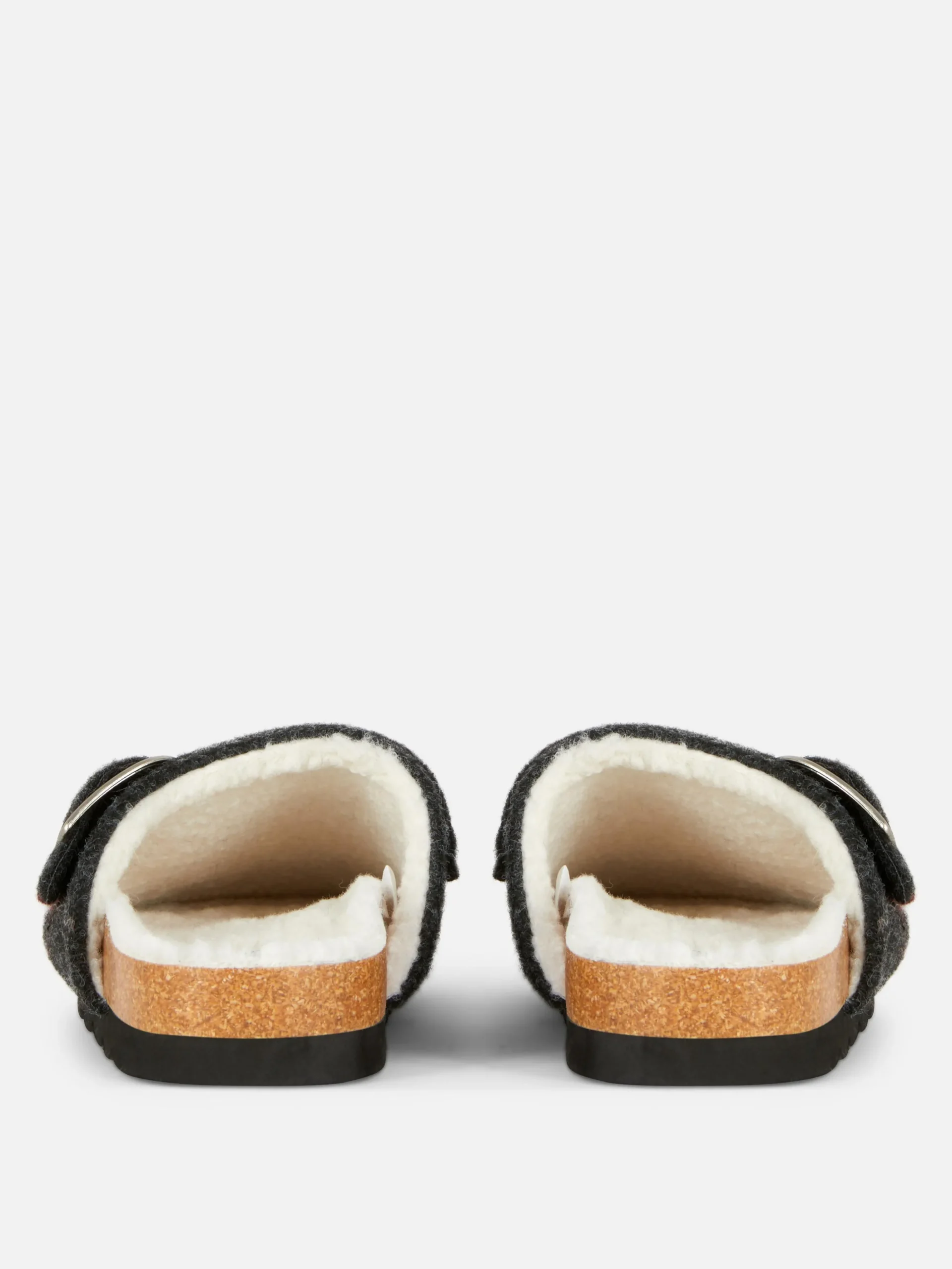 Zuecos Destalonados De Fieltro